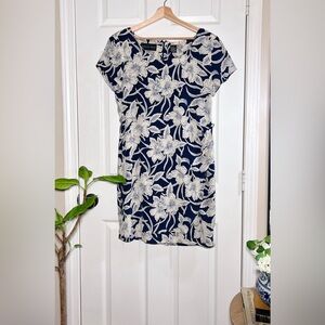 August Silk | Vintage 100% Silk Floral Dress | Size 12